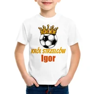 Moda i Uroda OUTLET - Król strzelców - koszulka dziecięca - miniaturka - grafika 1