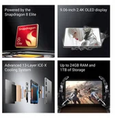 Tablety - REDMAGIC Astra 16/512GB Eclipse - miniaturka - grafika 1