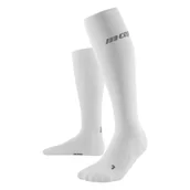 Skarpetki sportowe męskie - CEP Skarpety kompresyjne męskie ULTRALIGHT SOCKS TALL V3 white - miniaturka - grafika 1