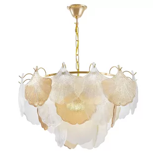 NOWOCZESNA LAMPA WISZĄCA ZŁOTA MONTINA D60 - Lampy sufitowe - miniaturka - grafika 1