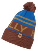 Czapki damskie - Helly Hansen Czapka "Ridgeline" w kolorze jasnobrązowo-beżowo-niebieskim - miniaturka - grafika 1