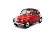 Samochody i pojazdy dla dzieci - Solido Fiat 500 Tribute To Italia 1965 Red W 1:18 1801409 - miniaturka - grafika 1
