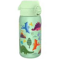Butelki filtrujące - ION8 Zielona butelka na wodę w dinozaury 350 ml - miniaturka - grafika 1