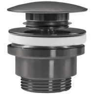 Syfony - Rea Korek umywalkowy uniwersalny klik-klak Rea Tytan - miniaturka - grafika 1