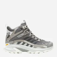 Botki damskie - Buty trekkingowe damskie Gore-tex Merrell Moab Speed 2 Mid GTX J037828 37 (4UK) 23.5 cm Szare (195019757127). Buty za kostkę damskie - miniaturka - grafika 1