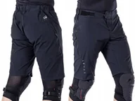 Spodenki rowerowe - Spodenki rowerowe z wkładką Leatt Shorts Mtb Trail 1.0 black XL - miniaturka - grafika 1