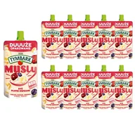 Koncentraty warzywne, przeciery - Tymbark Musly ryż płatki owsiane jabłko banan aronia wiśnia jogurt 170 g x 10 sztuk - miniaturka - grafika 1