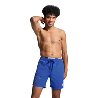 Kąpielówki męskie - Kąpielówki męskie Puma, Utility Mid Shorts, Benjamin Blue - miniaturka - grafika 1