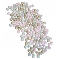 Suche baseny - Piłeczki piłki kulki do suchego basenu, Misioo, 6 cm, 150 szt: jasnoróżowe, złote, perłowe - miniaturka - grafika 1