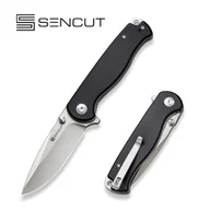 Noże - Nóż składany Sencut Errant Black Canvas Micarta, Satin 9Cr18MoV (S23054B-3) - miniaturka - grafika 1