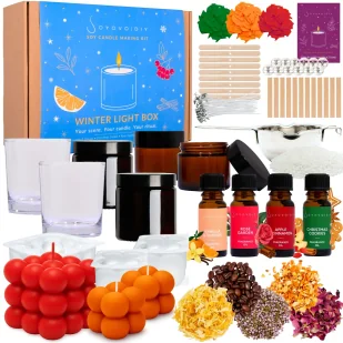 Zestaw do robienia świec sojowych XXL Soyovo DIY mini bubble - Rękodzieło - miniaturka - grafika 1