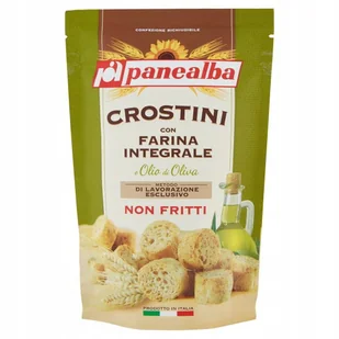 Grzanki pełnoziarniste z oliwą Panealba 80 g - Zdrowa żywność - miniaturka - grafika 1