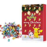 Ozdoby bożonarodzeniowe - Kalendarz adwentowy dla dzieci figurki POKEMON 24szt. PREZENT SWIĄTECZNY - miniaturka - grafika 1
