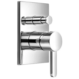 Omnires DARLING bateria wannowa podtynkowa DA5035 CR CHROM - Baterie podtynkowe - miniaturka - grafika 1