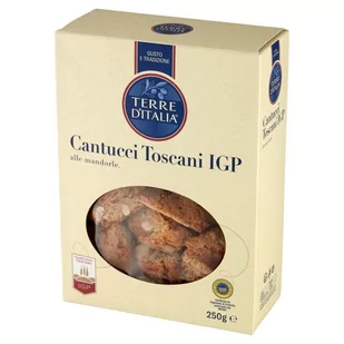 Terre d'Italia Ciastka toskańskie z migdałami 250 g - Kuchnie świata - miniaturka - grafika 1