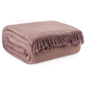 Koce - Eurofirany Euro Firany Koc 220 x 240 Akrylowy Akryl7A Pudrowy 1217140 - miniaturka - grafika 1