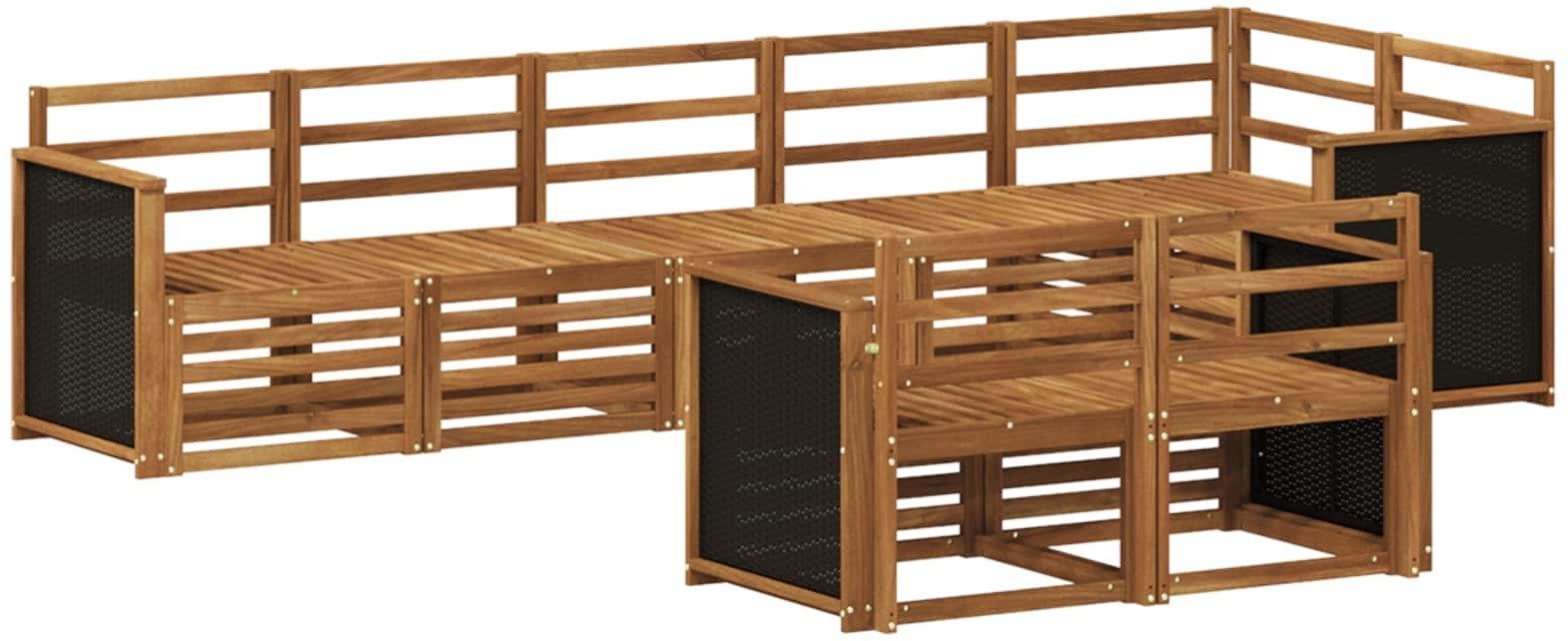 vidaXL Zestawy sof Lite Drewno Akacji 3384490