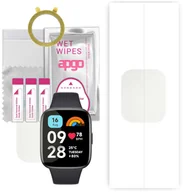 Akcesoria do smartwatchy - 1x Folia hydrożelowa MATOWA do Xiaomi Redmi Watch 3 Active - apgo Smartwatch Hydrogel MATTE Protection Ochrona na ekran smartwatcha - miniaturka - grafika 1