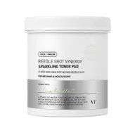 Maseczki do twarzy - VT t Cosmetics Reedle Shot Synergy Sparkling Toner Pad Wygładzające Płatki do Twarzy - miniaturka - grafika 1