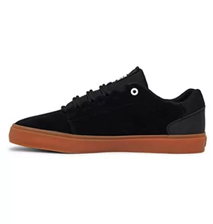 Sneakersy męskie - DC Shoes Hyde Sneakersy męskie, czarne/gumowe, 47 EU, Czarna guma, 47 EU - grafika 1