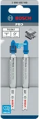 Brzeszczoty - BOSCH BRZESZCZOT T PRO METAL THICK AND THIN T123XF 100 mm /2szt. - miniaturka - grafika 1