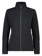 Kurtki damskie - CMP Kurtka polarowa w kolorze czarnym - miniaturka - grafika 1