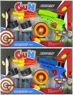 Zabawki militarne - MEGA CREATIVE Pistolet Na Strz Akc 33x21x5 Wb 36/72 - miniaturka - grafika 1