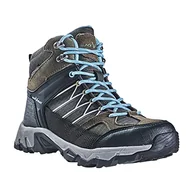 Buty trekkingowe damskie - Black Crevice Damskie buty trekkingowe High Cut I High Cut I wodoodporne buty trekkingowe I wysokiej jakości buty sportowe do aktywności na świeżym powietrzu I wyściełane buty trekkingowe damskie z - miniaturka - grafika 1