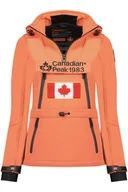 Kurtki damskie - Kurtka damska Canadian Peak Toka trekkingowa softshell pomarańczowy-XXL - miniaturka - grafika 1