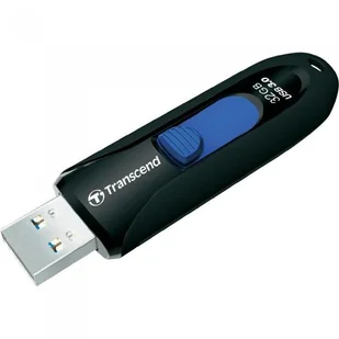 Transcend JetFlash 790 32GB pamięć USB USB Typu-A 3.2 Gen 1 (3.1 Gen 1) Czarny, Niebieski, Nośnik Pendrive USB - Nośniki danych - miniaturka - grafika 2