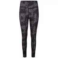 Spodnie damskie - Dare 2b Damskie spodnie z wpłynięciem, czarne Mirage nadruk, 26 - miniaturka - grafika 1