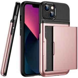 König Design Etui kompatybilne z Apple iPhone 13 Plastikowe, miękkie etui na telefon komórkowy - Różowe etui na telefon komórkowy - Etui i futerały do telefonów - miniaturka - grafika 1