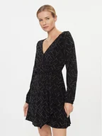 Sukienki - Pepe Jeans Sukienka codzienna Amber PL953442 Czarny Regular Fit - miniaturka - grafika 1