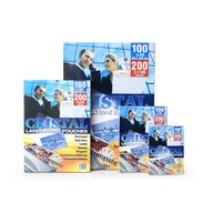 Folie do laminatora - Folia do laminowania ARGO 60x95mm 125mic antystatyczna 100szt. - miniaturka - grafika 1