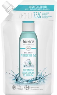 Lavera Basis Sensitiv  Body Wash 2In1 Refill 500 ml - wkład do żelu do ciała 500 ml - Kosmetyki do kąpieli - miniaturka - grafika 1