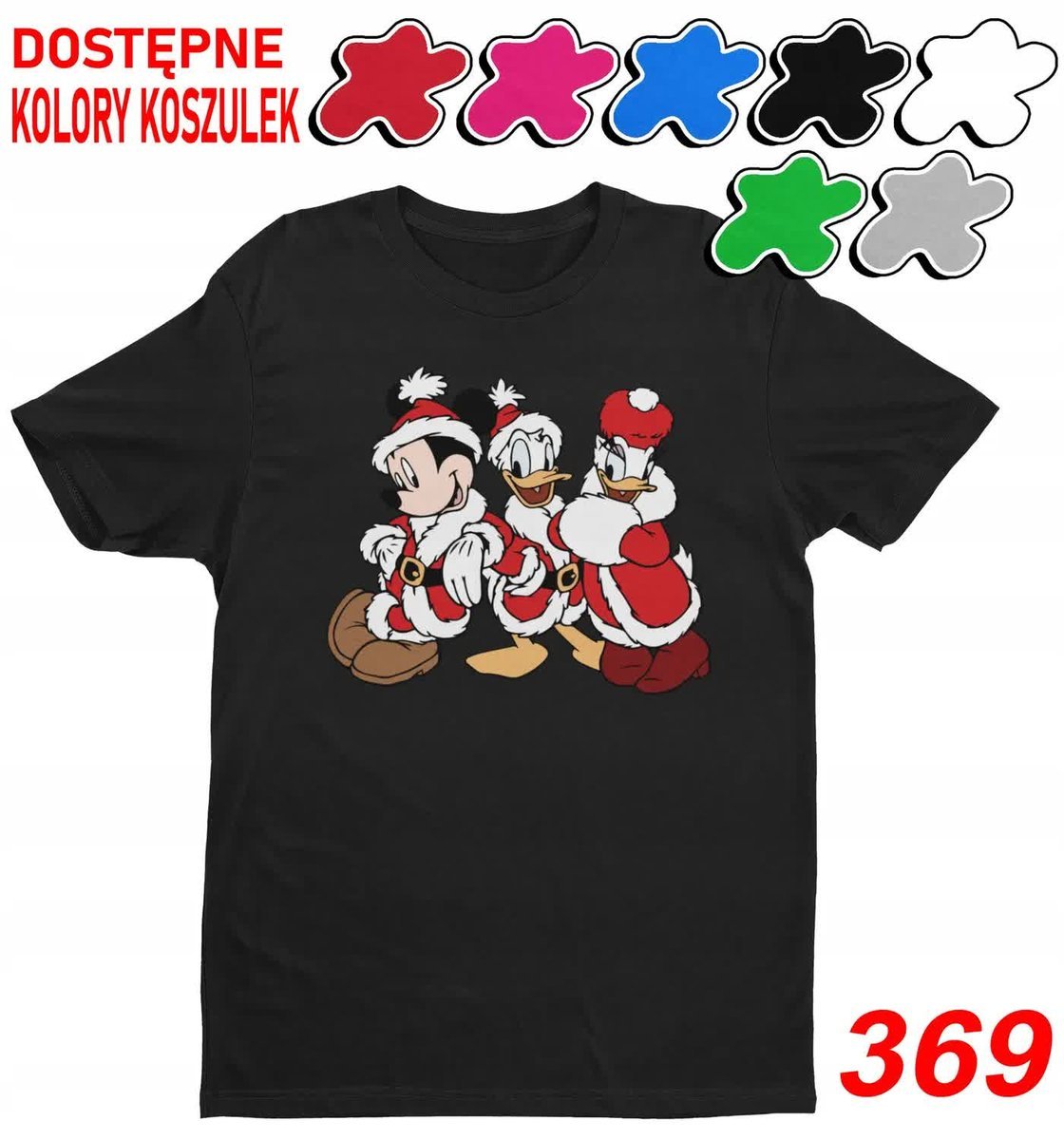 Dziecięca Koszulka T-Shirt Z Nadrukie Wybór Święta Sonic Prezent-M 134-140