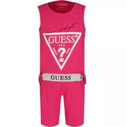 Piżamy dla dziewczynek - Guess Piżama | Relaxed fit - miniaturka - grafika 1