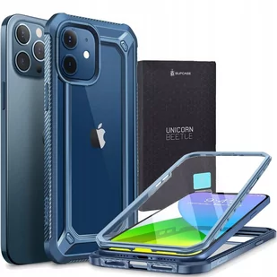 Supcase Etui UB Exo SP iPhone 12 / 12 Pro, niebieskie - Etui i futerały do telefonów - miniaturka - grafika 2