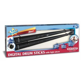 Bontempi Cyfrowe pałeczki perkusyjne - Instrumenty muzyczne dla dzieci - miniaturka - grafika 1