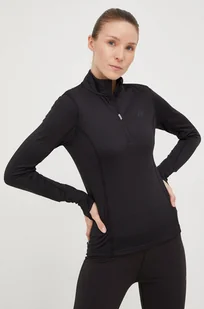 4F longsleeve funkcyjny kolor czarny - Bielizna sportowa damska - miniaturka - grafika 1