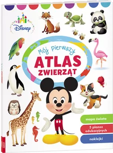 Disney Maluch Mój Pierwszy Atlas Zwierząt Praca zbiorowa - Powieści i opowiadania - miniaturka - grafika 1