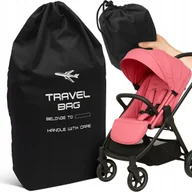 Walizki - POKROWIEC OCHRONNY NA WÓZEK DO SAMOLOTU AUTA W PODRÓŻY WOREK NA WÓZEK - miniaturka - grafika 1