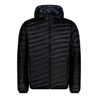 Kurtki męskie - CMP - Męska kurtka Fix Hood, Man, Nero, 48 - miniaturka - grafika 1
