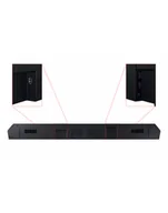 Soundbary - SAMSUNG Q-Soundbar HW-Q610GC czarny - miniaturka - grafika 1