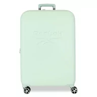 Walizki - Reebok Franklin Walizka średnia zielona 49 x 70 x 27 cm Twardy ABS Zamknięcie TSA 72L 3,8 kg 4 Podwójne kółka by Joumma Bags, Zielony, średnia walizka - miniaturka - grafika 1
