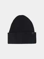 Czapki damskie - 4F Czapka beanie w kolorze czarnym - miniaturka - grafika 1