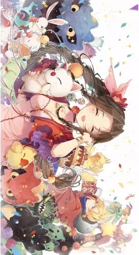 Plakat Anime Final Fantasy VII ff7_013 A3 (custom)