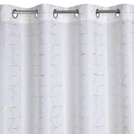 Zasłony - Zasłona Gotowa Evi 140x250cm Biały - miniaturka - grafika 1