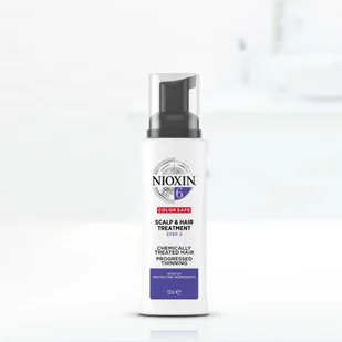 Nioxin System 6 Scalp Treatment kuracja do włosów 100ml - Odżywki do włosów - miniaturka - grafika 4