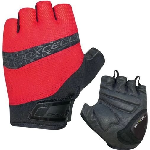 Chiba Bioxcell Pro, Rękawiczki rowerowe, Red, rozmiar L